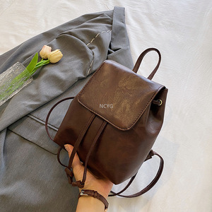 Mode voyage sacs à dos livre sac d'école fille Collège haute adolescent pu <span class=keywords><strong>cartable</strong></span> en cuir - Product Image 5
