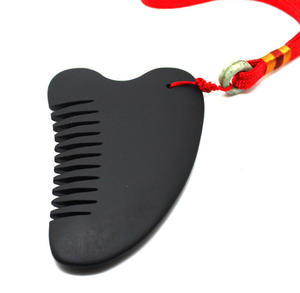 Masajeador de peine para el cuidado de la salud <span class=keywords><strong>Natural</strong></span> Bian Stone para aplicación corporal Productos de masaje Premium - Product Image 5