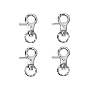 Mousqueton pivotant robuste en alliage de zinc avec loquet à ressort, boucle de laisse pour chien, porte-clés, accessoire pour animaux de compagnie, matériel 45mm/54mm 30g - Product Image 4