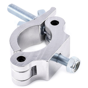 30mm chiều rộng bạc 2 inch nhôm nặng nửa Coupler giàn kẹp phù hợp cho (38-52) mm giai đoạn ánh sáng kẹp và DJ Đèn kẹp - Product Image 2