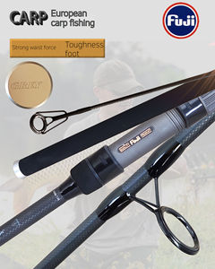 NUEVO OEM 3.6m3.5LB1K Fibra de carbono envuelta Japón Fujifilm Gold estándar rueda reforzada caña de pescar y caña de fundición de seguimiento - Product Image 3