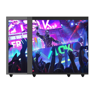 Écran LED portable noir P2.5 couleur pleine pour événements, fêtes, bars nocturnes, animations musicales et graphiques – Idéal pour les cabines <span class=keywords><strong>photo</strong></span> DJ - Product Image 2