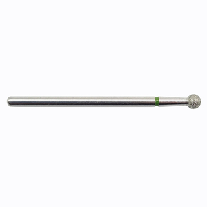 Fraise rotative en diamant de forme sphérique de 3,5 mm pour manucure et pédicure, lime à ongles électrique - Product Image 1