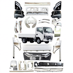 GELING Kit de carrosserie automobile Accessoires pour camions Grille de pare-chocs pour Isuzu ELF EV Evision Narrow 2023 2024 2025 - Product Image 1