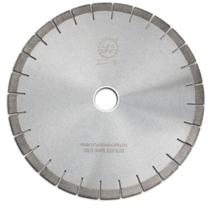 Herramientas de diamante de larga vida útil D400mm hoja de sierra de diamante de dientes cortos segmentados para corte de granito - Product Image 4