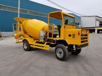 Camion malaxeur à béton de 6 m3 à gouvernail droit