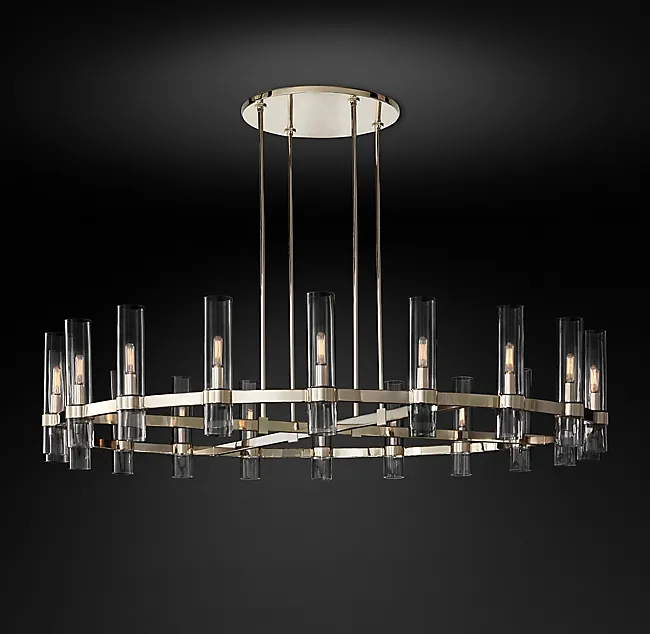 Lampe Led suspendue en aluminium au Design nordique moderne, disponible en noir et en jaune or, luminaire décoratif d'intérieur, idéal pour un salon, une chambre à coucher ou un hôtel