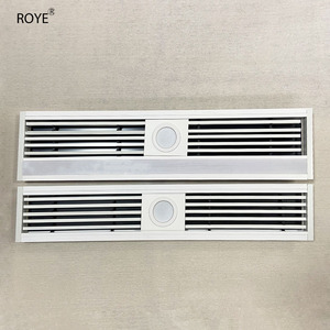 Tích hợp thiết bị điều hòa không khí trung tâm với Loại sản phẩm Cửa thoát khí louver lưới tản nhiệt đăng ký & lưới - Product Image 1