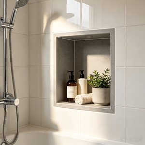 Panel Impermeable de Espuma XPS (<span class=keywords><strong>Poliestireno</strong></span> <span class=keywords><strong>Extruido</strong></span>) para Baño y Uso en Exteriores, Incombustible B1, Garantía de por Vida - Product Image 2