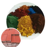 Fabricants vente en gros oxyde de fer pigment noir coloré ciment carrelage perméable en béton avec poudre noire de fer inorganique