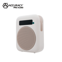 Micrófono Inalámbrico Portátil Amplificador de Voz Mini Megáfono Accuracy Pro Audio GM10 Sonido Original Claro para Aula/Guía Turístico
