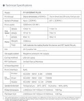 Impresora de Etiquetas de Alta Velocidad FY-UV3200AT PLUS con Ancho de Impresión de 3200 mm, Impresora de Inyección de Tinta UV Digital para Películas de Banners y Adhesivos
