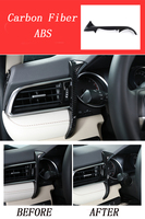 Protection de Tableau de Bord Intérieur de Voiture en Fibre de Carbone de Haute Qualité pour Toyota Camry 2018-2023