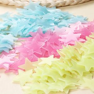 Pegatinas de Estrellas 3D de Plástico que Brillan en la Oscuridad, Luminosas y Fluorescentes para Venta al Por Mayor - Product Image 1