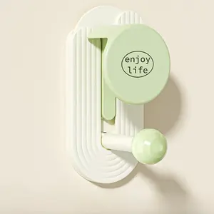 Household wash basin storage clip bathroom ABS punch-free traceless adjustable bathtub clip wall-mounted space-saving storage - Product Image 4