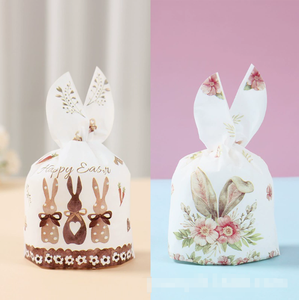 Bolsas de Plástico con Orejas de Conejo de Dibujos Animados para Pascua, para Dulces, Bocadillos, Galletas, Regalos, Bolsas de Embalaje Festivas Desechables, Venta al por Mayor DAMAI - Product Image 5