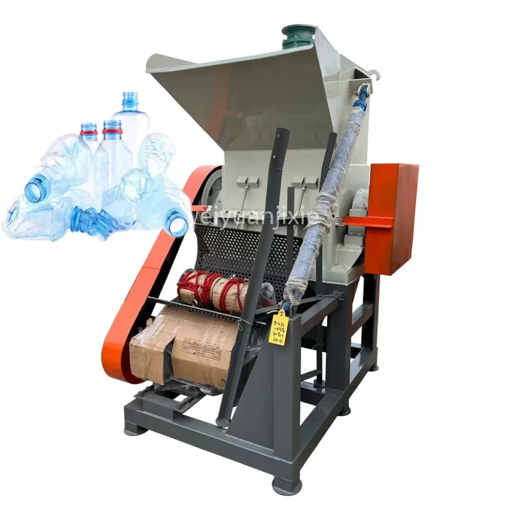Mini máquina trituradora de plástico en Sri Lanka para máquina de reciclaje de residuos plásticos