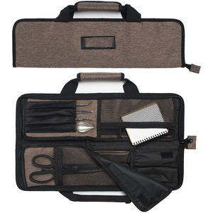 Estuche Portacuchillos de Viaje Impermeable y Portátil, con Cremallera Resistente, Material de Lona, Plegable, para Almacenamiento de Herramientas - Product Image 1