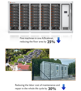 Système solaire commercial BESS de stockage d'énergie électrique avec cellules 314 Ah, compatible 3,34 MWh, 3,76 MWh, 4,18 MWh, 5 MWh - Product Image 3