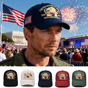 Casquette de baseball commémorative du 250e anniversaire des États-Unis, broderie Aigle, <span class=keywords><strong>pour</strong></span> le Jour de l'Indépendance - Product Image 1