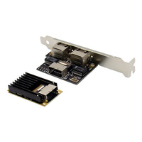 Kartu Jaringan Ethernet Gigabit Dual-Port Mini PCIe Intel I350-AM2 ST7242