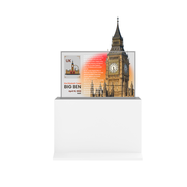 Transparent OLED Screen with Digital Display 55 Inch Premium Auto-Lift OLED Display Ultra-Narrow Bezel Dual-Column Stand Design