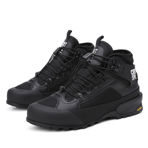 Bottes montantes en cuir pour homme, confortables, imperméables, pour l'extérieur, en cuir croûte, pour la randonnée en montagne, collection automne-hiver - Product Image 4