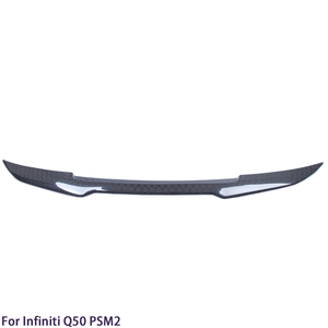 สปอยเลอร์หลังคาร์บอนไฟเบอร์ทรงรังผึ้งแบบ PSM สำหรับ Q50 Q50S Q50L ปี 2013-2023 - Product Image 4