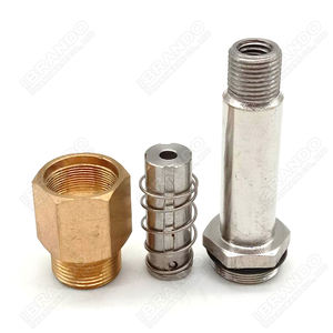 3-ходовой клапан нормально закрытый электромагнитный клапан пилот оператора арматура плунжерной 3/<span class=keywords><strong>2</strong></span> способ NC поршень трубки и магнитное железо ядро - Product Image 1