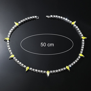 New Luminous Oil Drip Necklace Night Club Trendy Men's Accessories Tanjing Fashion Lijing Necklace - Product Image 4