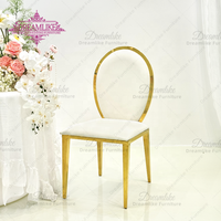 <strong>Best</strong> <strong>Selling</strong> Gold <strong>Chairs</strong> for Events <strong>Stainless</strong> <strong>Steel</strong> Banquet Hall Furniture Wedding <strong>Chair</strong> for Restaurant <strong>Chairs</strong>