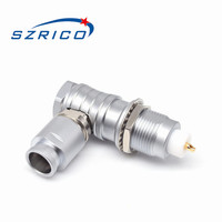 Connecteur coaxial mâle/femelle FLA, connecteur électrique push-pull, connecteur 50 ohms
