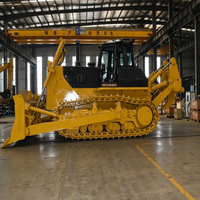 Bulldozer sur chenilles hydraulique haute performance de 54 tonnes, 460 CV, équipement de terrassement