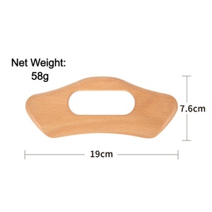 Alat Pijat Terapi Kayu Anti Selulit Drainase Limfatik Papan Pijat Guasha Tubuh Kaki Leher Punggung Kepala Terapeutik - Product Image 3