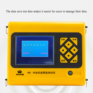 เครื่องวัดความหนาของเครื่องวัดเสียงสะท้อน H61ใช้วัดแผ่นคอนกรี<span class=keywords><strong>ต</strong></span>บนถนนและความหนาของผนัง - Product Image 6