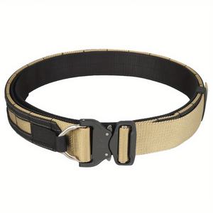 Ceinture tactique en nylon à dégagement rapide, design tressé élégant, boucle en métal pour les sports de plein air, le combat, la sécurité, la formation, le port quotidien - Product Image 2
