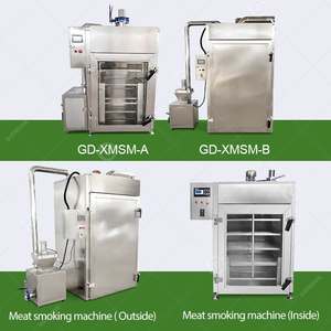 Four à fumage domestique 30 kg à gaz 304 électrostatique pour la transformation du poisson, la fabrication de saucisses et la cuisson de la viande - Product Image 5