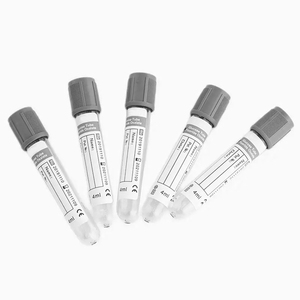 <span class=keywords><strong>หลอด</strong></span>ทดลองแก้ว PET สำหรับตรวจวัดระดับน้ำตาลในเลือด พร้อมโซเดียมฟลูออไรด์ สำหรับการเก็บเลือดแบบสุญญากาศ - Product Image 4