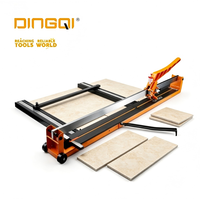 Machine de découpe de carreaux manuelle DINGQI à double rail haute précision 600/1400/1600mm de qualité industrielle pour céramique et marbre – Vente en gros