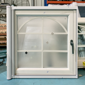 Ventanas abatibles insonorizadas modernas de aluminio de doble panel de vidrio de calidad superior - Product Image 4