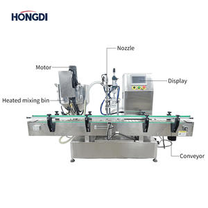 Machine d'emballage et de remplissage entièrement automatique pour sauces, ketchup, mayonnaise, beurre de noix, moteur haute précision, plastique/verre/film/feuille - Product Image 3