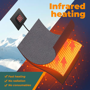 Calentador de cuello con calefacción USB para hombres y mujeres, bufanda térmica eléctrica de lana de invierno para ciclismo, esquí, Camping - Product Image 3