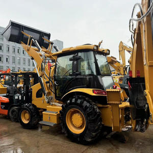 Chargeuse-pelleteuse CAT 420F 205 kW/Engins de terrassement/Machine d'occasion pour les travaux routiers et les améliorations domiciliaires - Product Image 2