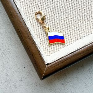 Pendentif en tungstène motif drapeau national, motif goutte d'huile, motif petits éventails, boucle de fermeture éclair pour sac, approvisionnement transfrontalier, vente en gros, célébrations de mariage - Product Image 3