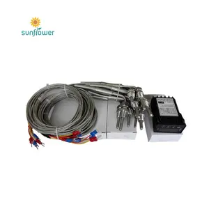 Thermocouple à baïonnette à ressort de type K avec adaptateur à 2 fentes