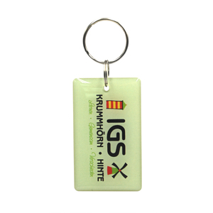 13.56MHz tùy chỉnh in ấn <span class=keywords><strong>Mifare</strong></span> cổ điển Ev1 1K NFC và UHF 40*25 mét RFID epoxy keycard với vòng kim loại để kiểm soát truy cập - Product Image 2
