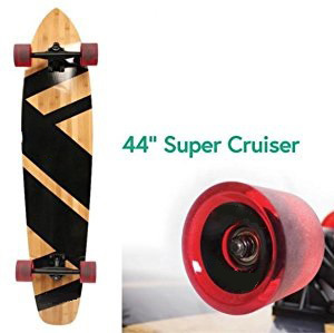 Wellshow OEM NSC44C le Super Cruiser l'<span class=keywords><strong>Original</strong></span> Artisan bambou et érable 44 "<span class=keywords><strong>Longboard</strong></span> <span class=keywords><strong>Skateboard</strong></span> - Product Image 3