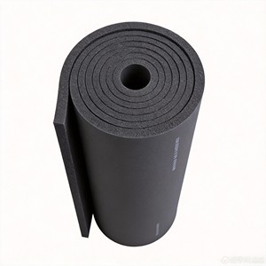 B1 Grade Closed Cell NBR PVC Rubber <b>Foam</b> Insulation Board Heat Insulation Plastic Rubber Sheet For HVAC Duct - Product Image 3