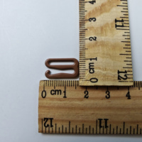 Anneau coulissant réglable en nylon enduit de 16 mm, prix usine, pour sangles métalliques, accessoires de soutien-gorge, maillots de bain, sous-vêtements, modèle de marque HH4K