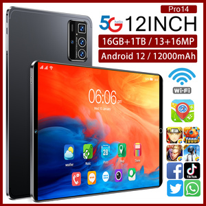Các 2025 Mini Pad xách tay của bạn PowerHouse với 16GB RAM 1TB Rom Dual Sim và 12 inch hiển thị điện thoại di động mini Pad - Product Image 2
